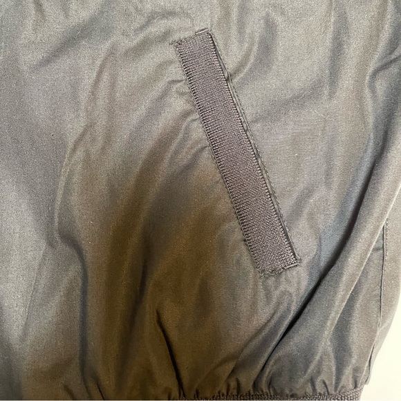 Mens Members Only Jacket Size 42 Black Racer Lined Bomber Europe Craft - Picture 9 of 12